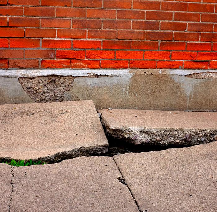 Call Baltimore Concrete Pros to fix broken cement, and cracked and ruined sidewalks.